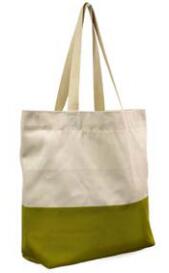 100% Cotton or Poly/Cotton, standard reusable  shopping tote