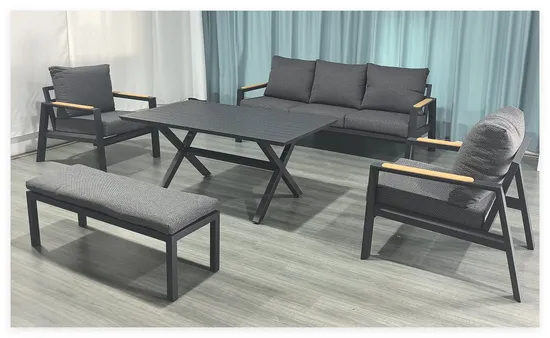 Yn9011-X Modern Outdoor Garden Furniture Garden Sofa Set Furniture