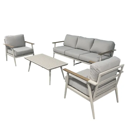 Yn8003 Alum Garden Sofa Set Outdoor Patio Sofa Garden Furniture