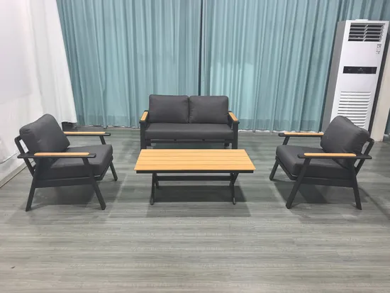 Modern Garden Outdoor Furniture Patio Leisure Sofa for Waterproof Fabric Seat