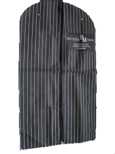 Pinstripe Non-Woven Suit Cover