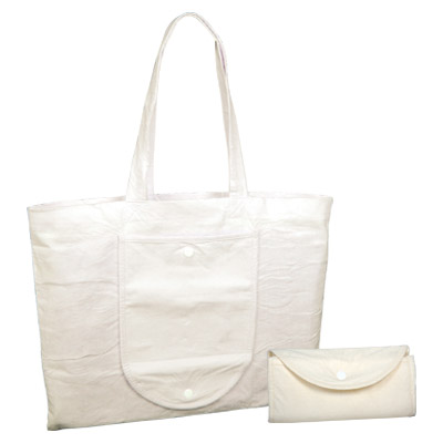 BAMBOO FIBER FOLDING SHOPPING BAG