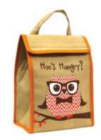 Non-Woven PP insulated lunch  tote with Velcro® closure.