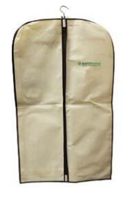 Non-Woven PP garment  bag with 40” nylon zipper.