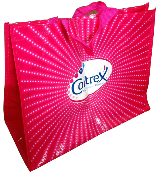 glossy lamination shopping bag