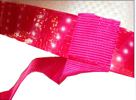 pp webbing handle stiching