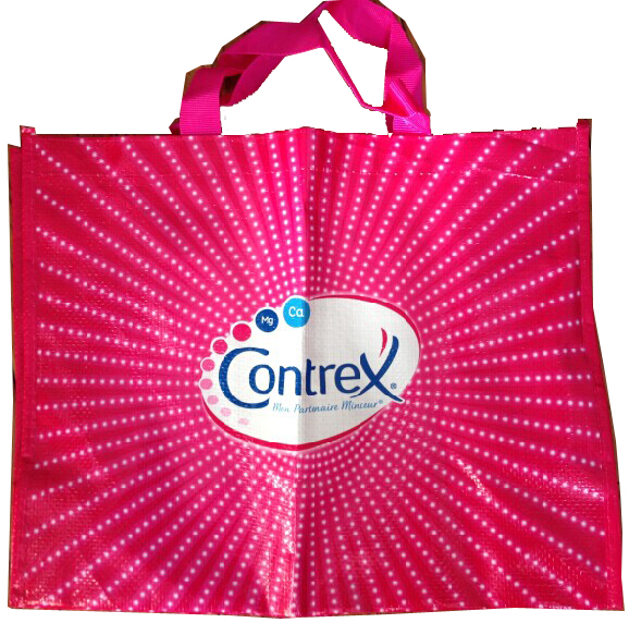 laminated pp woven shopping bag