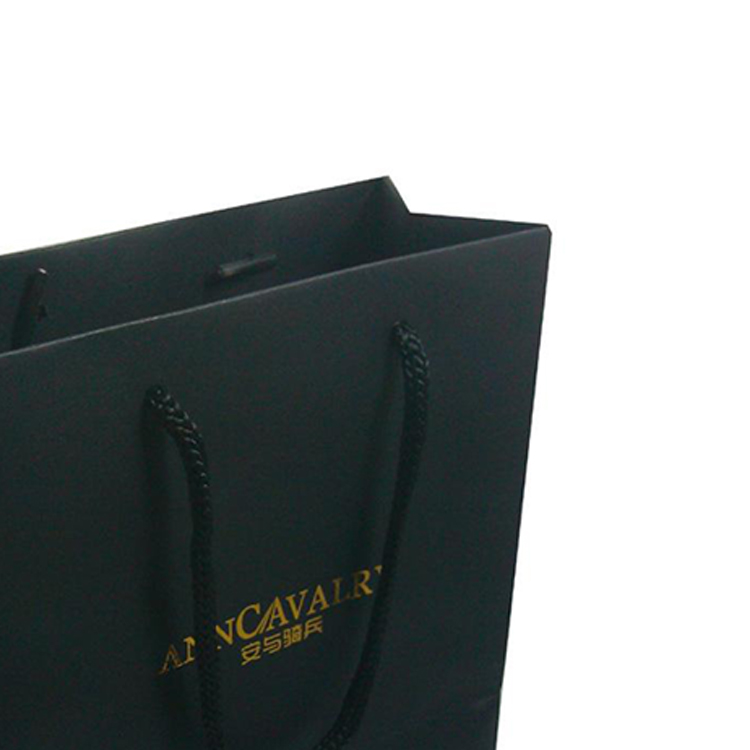 black paper bags